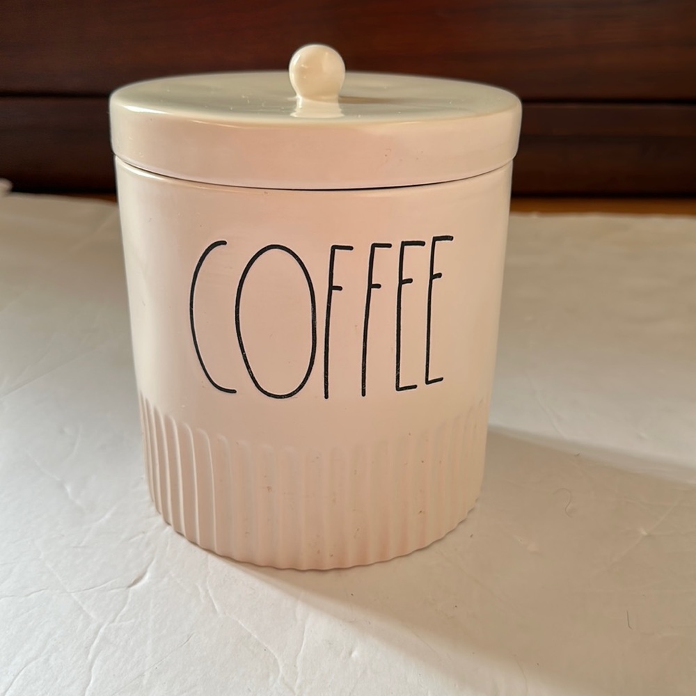 Rae Dunn coffee jar